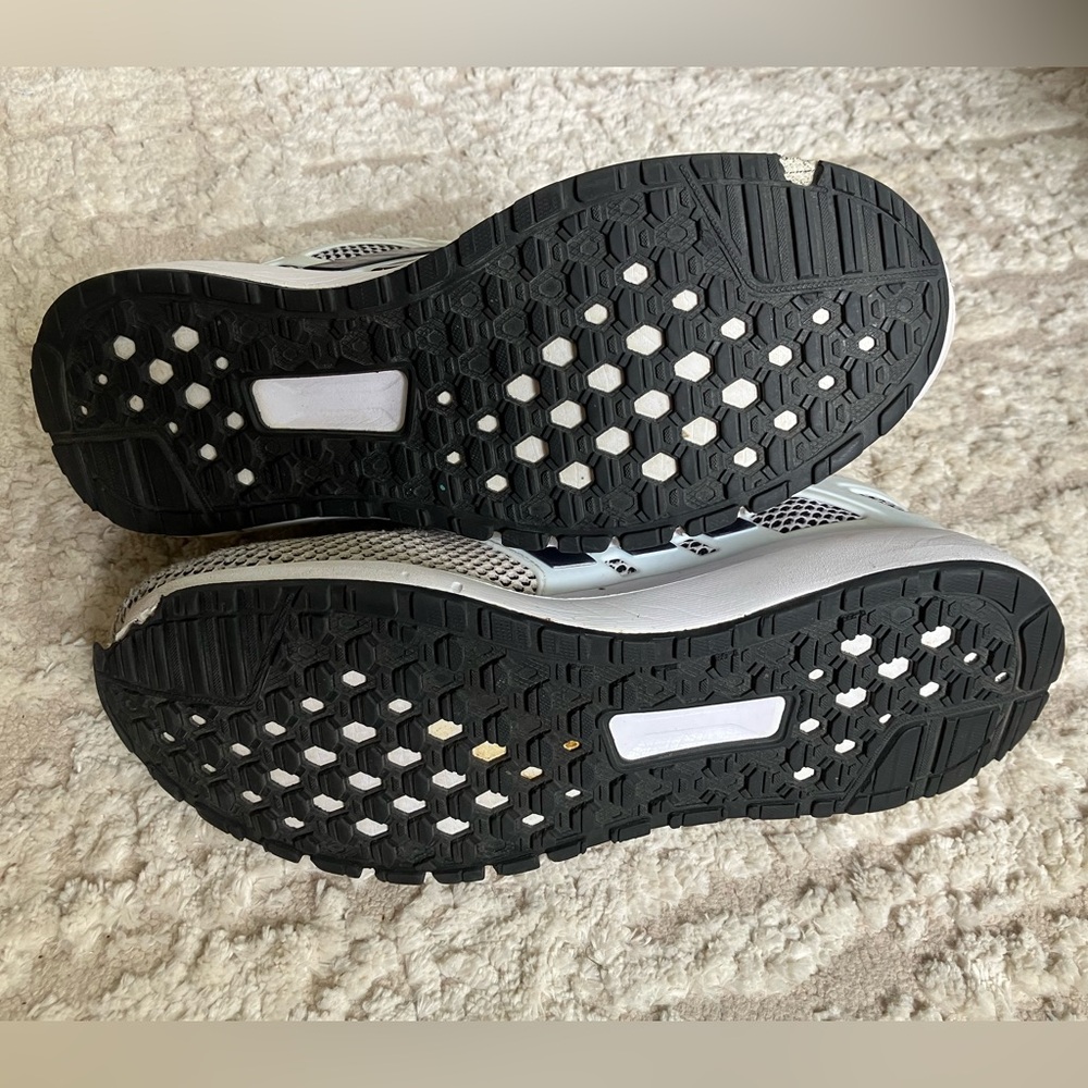 Adidas Energy Cloud Mens Lightweight Running Shoes White Black 10 - Picture 7 of 10